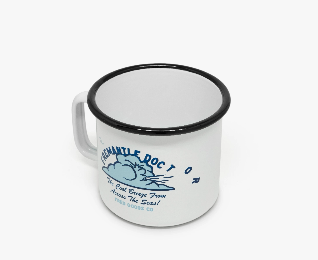 Freo Doctor Camp Mug · 16oz Freo Goods Co Fremantle