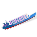 FGC FREO Ship Sticker 7 inch Holo