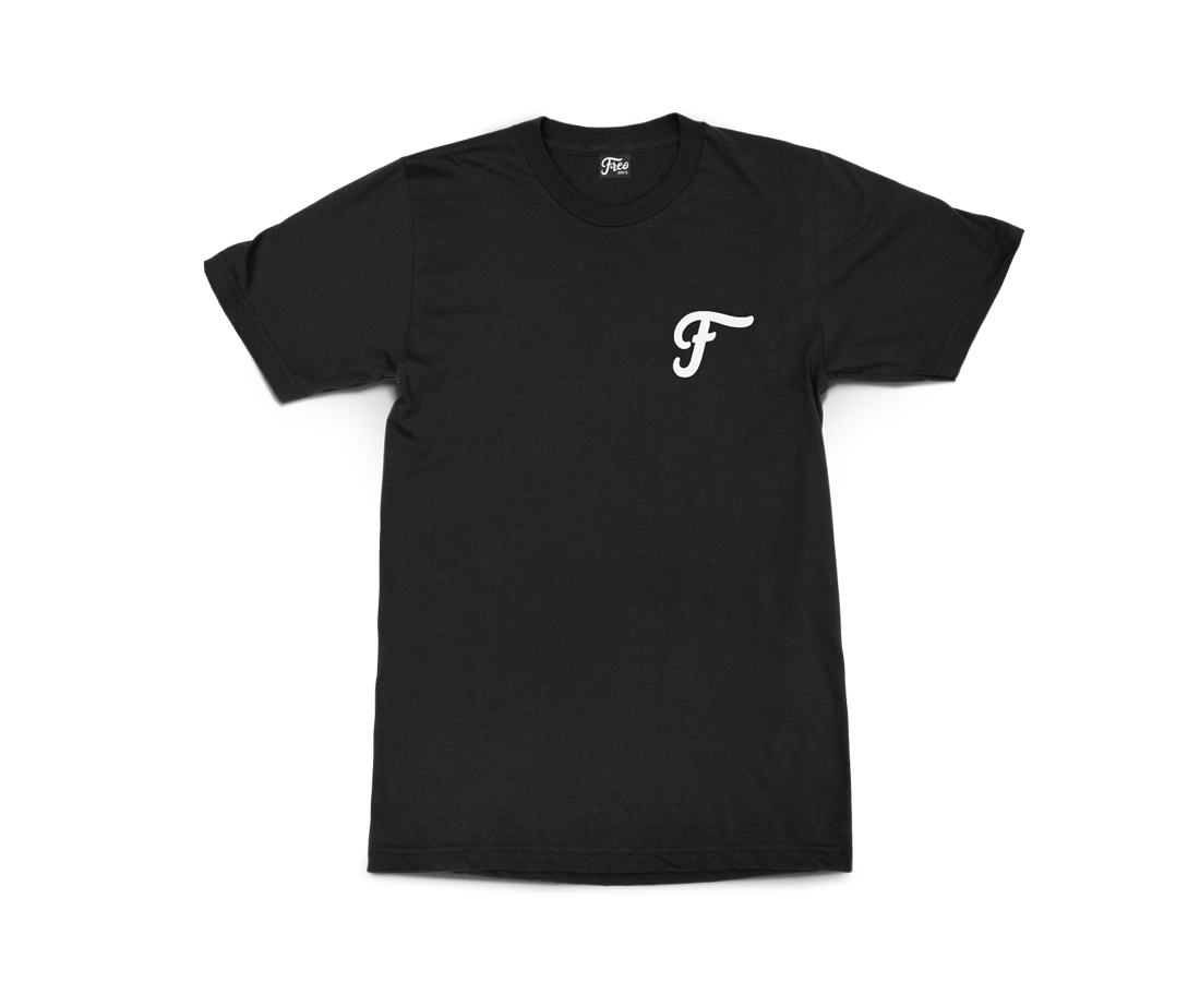 Freo Goods Co. Organic Cotton Tee #2 in Black