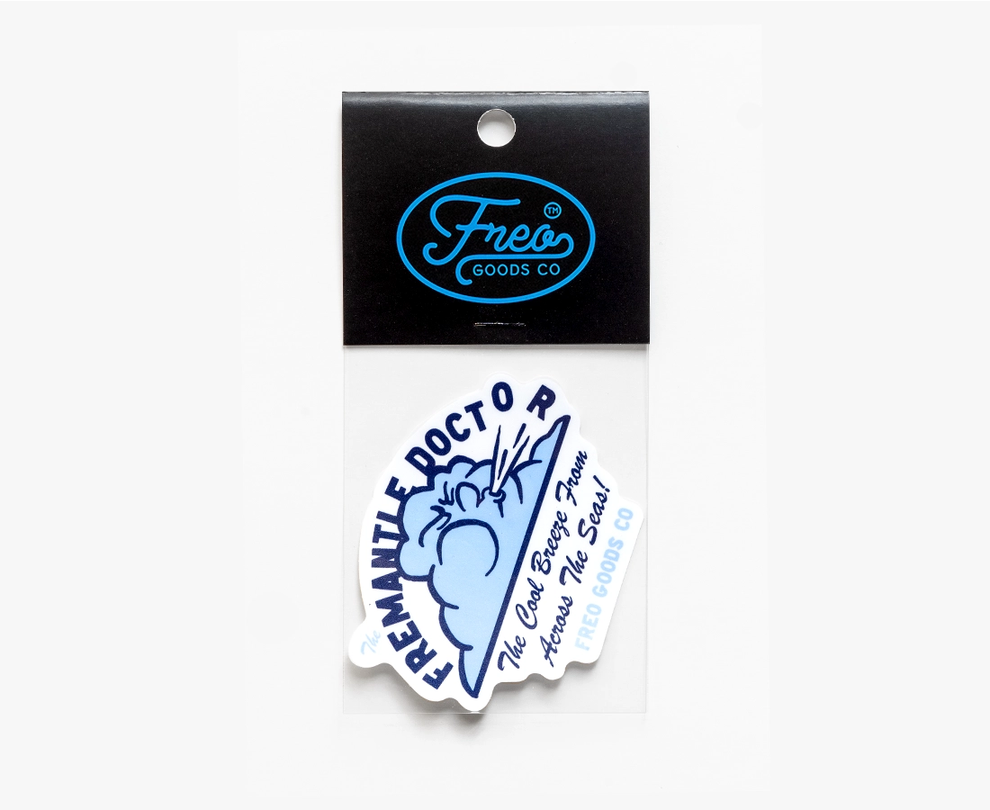 'The Fremantle Doctor' Outdoor Sticker x Freo Goods Co.