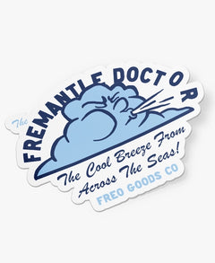 Freo Doctor Cool Breeze Sticker 3.5inch