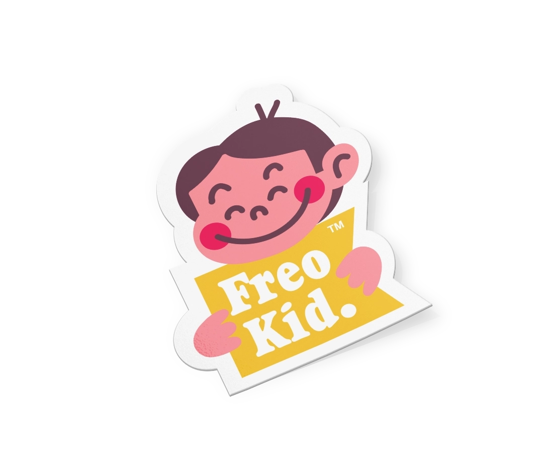 Freo Kid Vinyl Sticker Boy