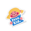Freo Kid Vinyl Sticker Girl