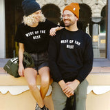 Freo Goods Co. 'West Of The Rest' Organic Cotton Tee in Black