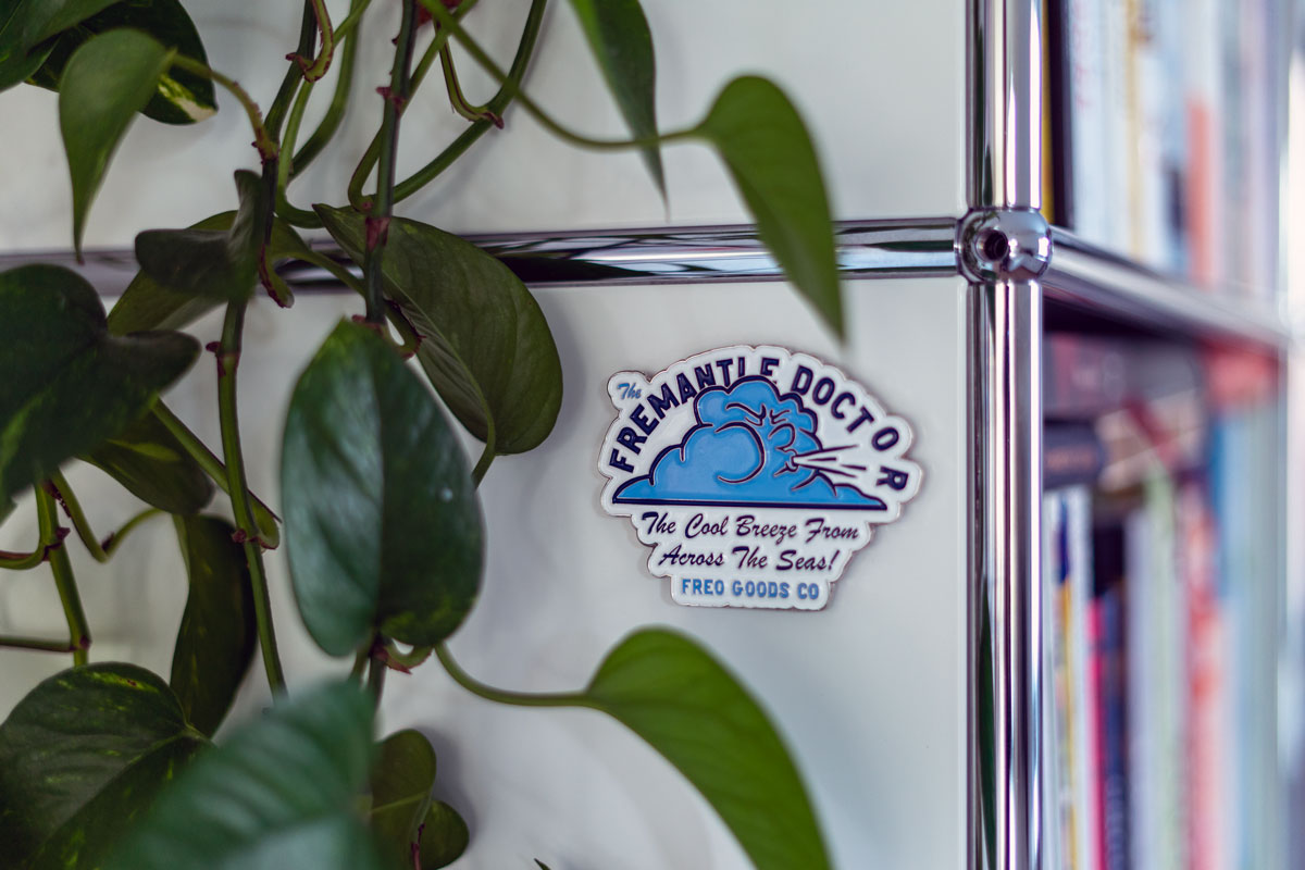 The Fremantle Doctor Fridge Magnet