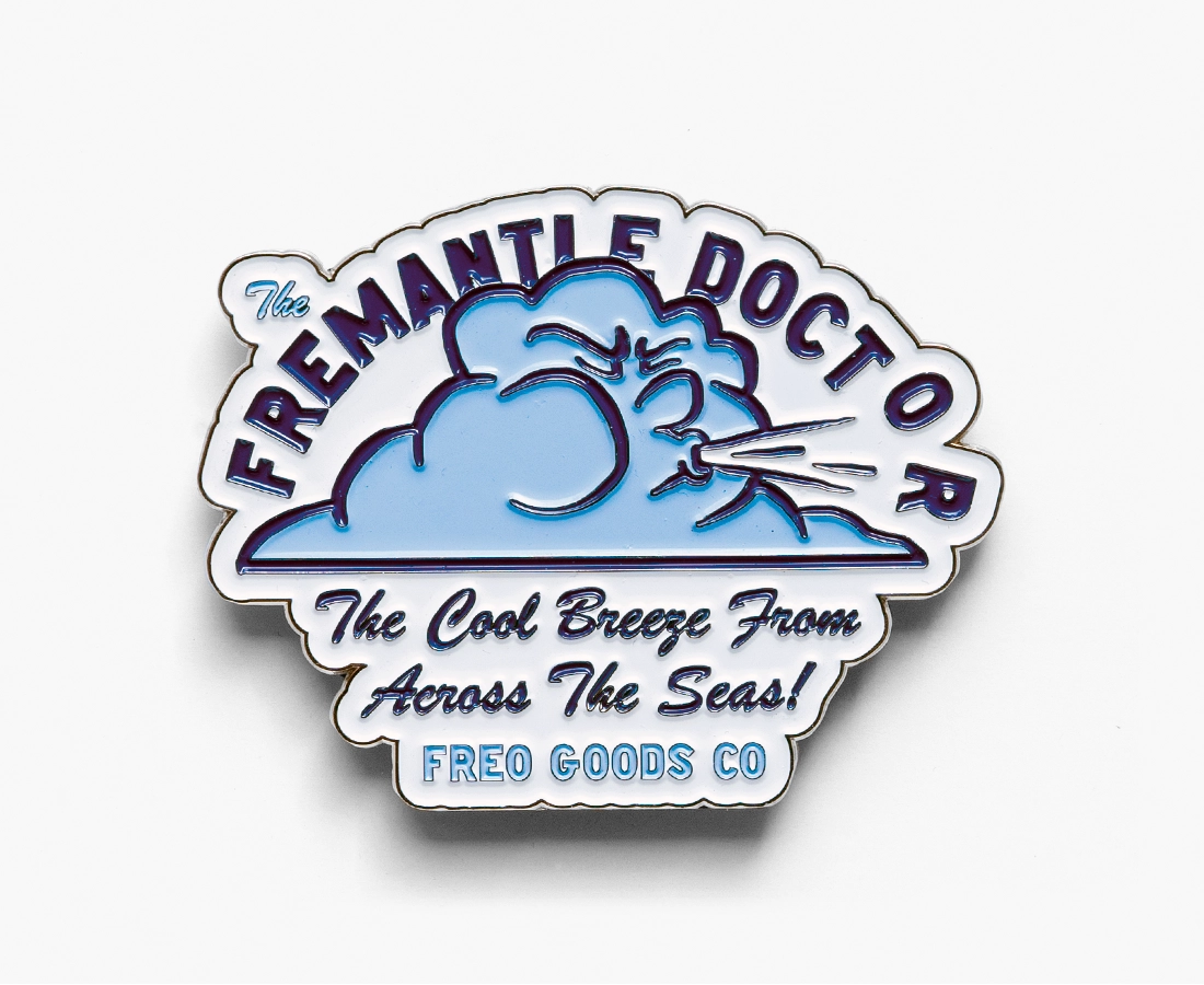 The Fremantle Doctor Fridge Magnet
