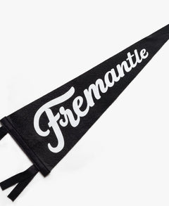 Fremantle Pennant Flag Black (Second Edition)