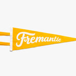 Fremantle Pennant Flag Gold