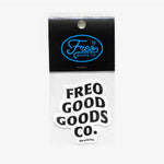 'Freo 'Good' Goods Co' Outdoor Sticker x Freo Goods Co.