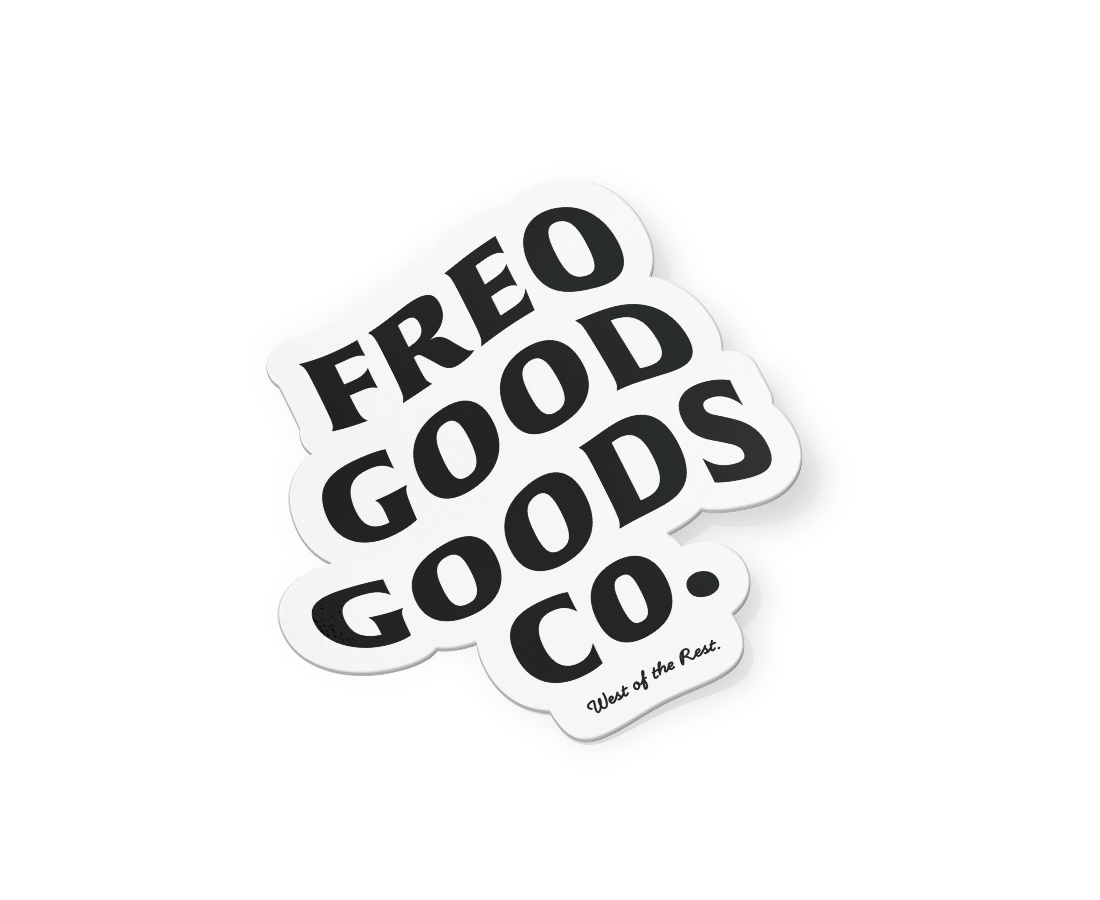 'Freo 'Good' Goods Co' Outdoor Sticker x Freo Goods Co.