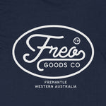 Freo Goods Co. Organic Cotton Tee #1 in Navy