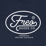Freo Goods Co. Organic Cotton Tee #1 in Navy