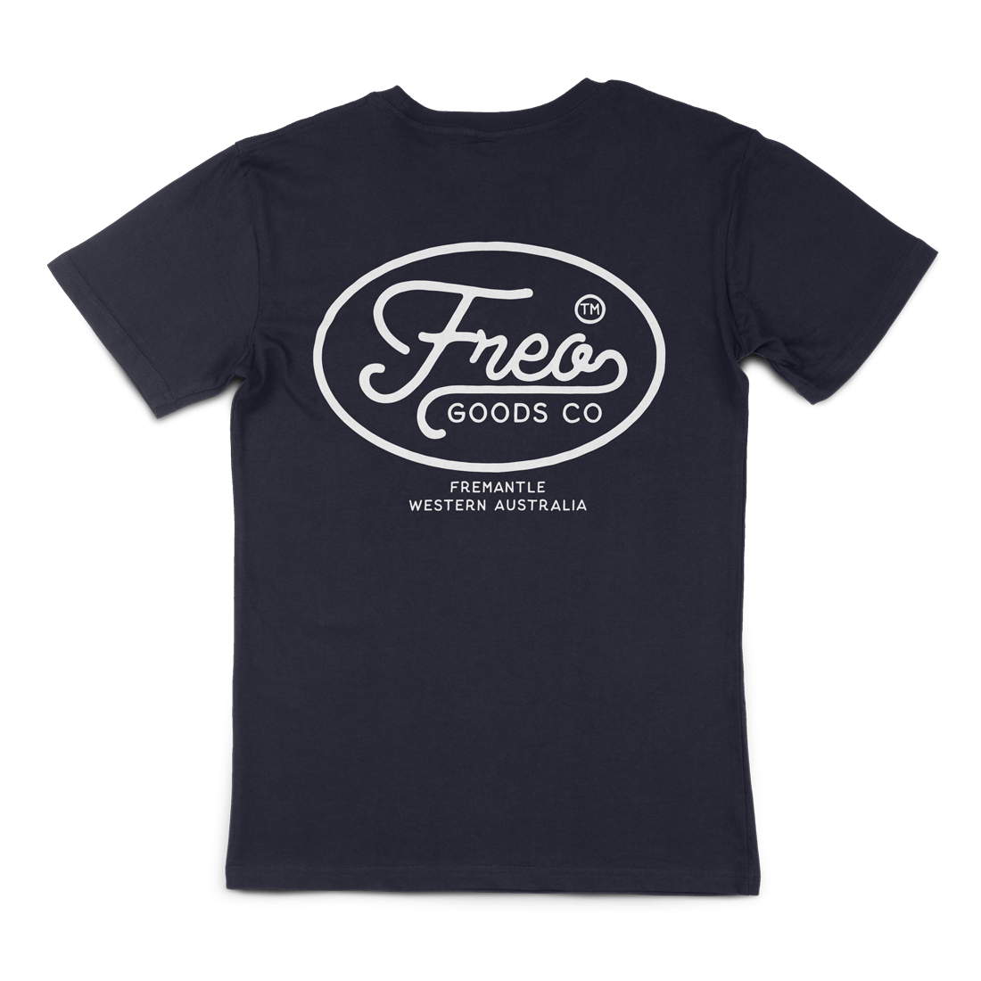 Freo Goods Co. Organic Cotton Tee #1 in Navy