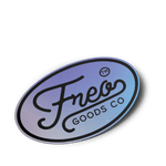 'Freo Goods Co' Logo Holo Sticker x Freo Goods Co.