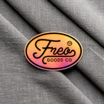'Freo Goods Co' Logo Holo Sticker x Freo Goods Co.