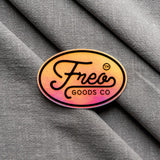 'Freo Goods Co' Logo Holo Sticker x Freo Goods Co.