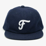 Heritage 'F' Wool Strapback Cap Navy