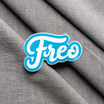 Freo Vinyl Sticker 3.5inch Blue/White