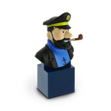 Bust figurine of Captain Haddock. Moulinsart. Compendium Design Store. AfterPay, ZipPay accepted.