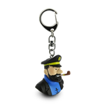 Captain Haddock Bust Keyring. Moulinsart. Compendium Design Store. AfterPay, ZipPay accepted.