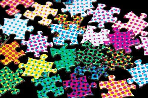 1000 Halftone Colours Puzzle by Clemens Habicht. Clemens Habicht. Compendium Design Store. AfterPay, ZipPay accepted.