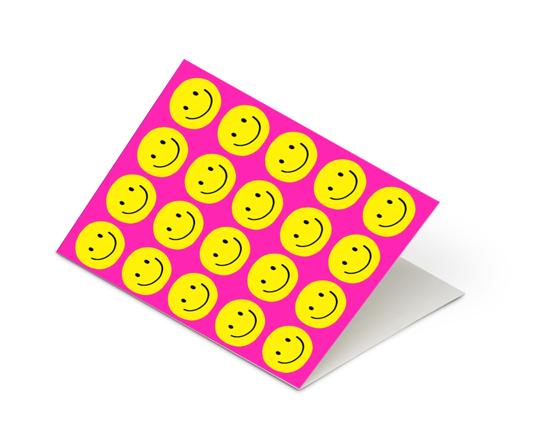 Ashkhan - 'Happy Faces' Card