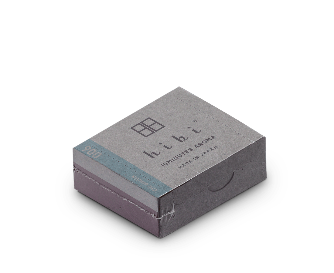 Hibi Scented Self-lighting Incense Sticks - 'Modern' Large box Citronella
