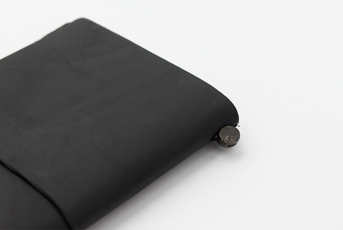 TC Leather Notebook Regular Size Starter Kit Black