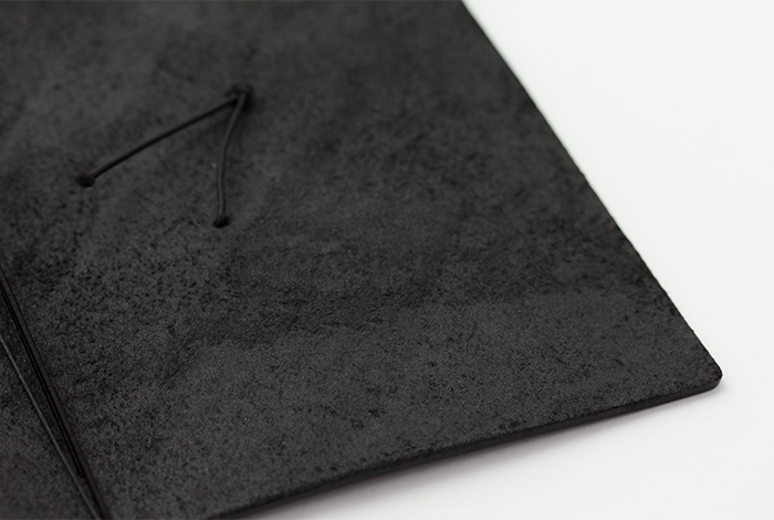 TC Leather Notebook Regular Size Starter Kit Black