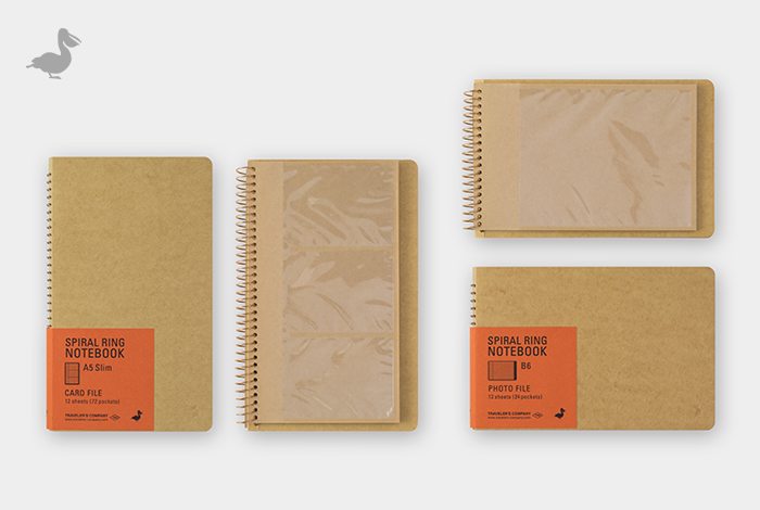 Travelers Company Japan Spiral Ring Notebook A5 Card File