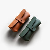 Leather Tab Eyewar Roll by Isaac Francis