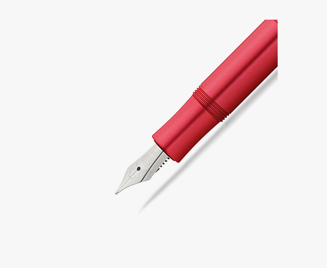 Kaweco AL Sport Fountain Pen Deep Red (Fine nib)