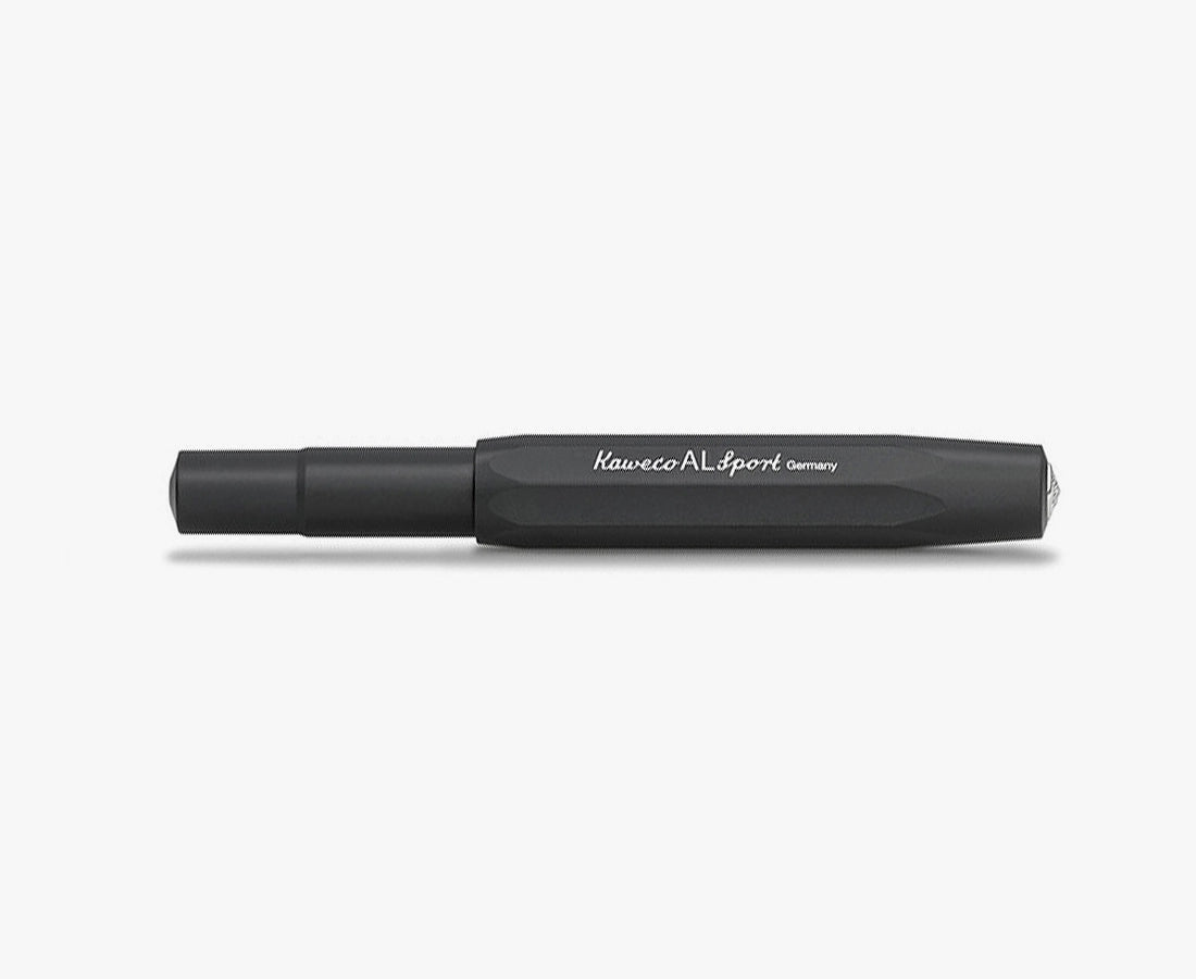 Kaweco AL Sport Fountain Pen Black (Medium nib)
