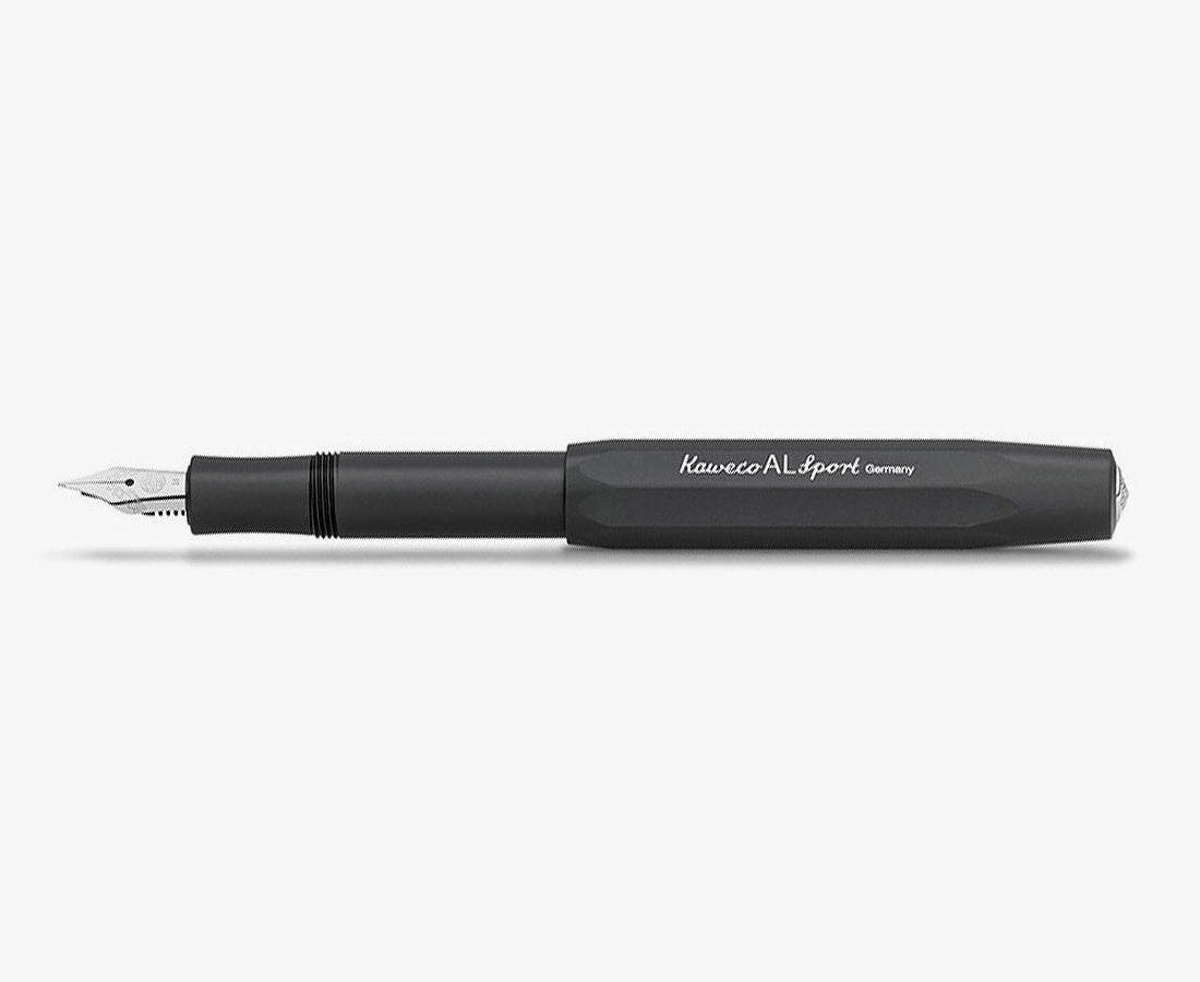 Kaweco AL Sport Fountain Pen Black (Fine nib)