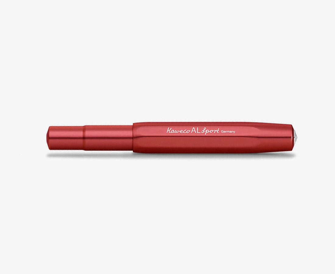 Kaweco AL Sport Fountain Pen Deep Red (Fine nib)
