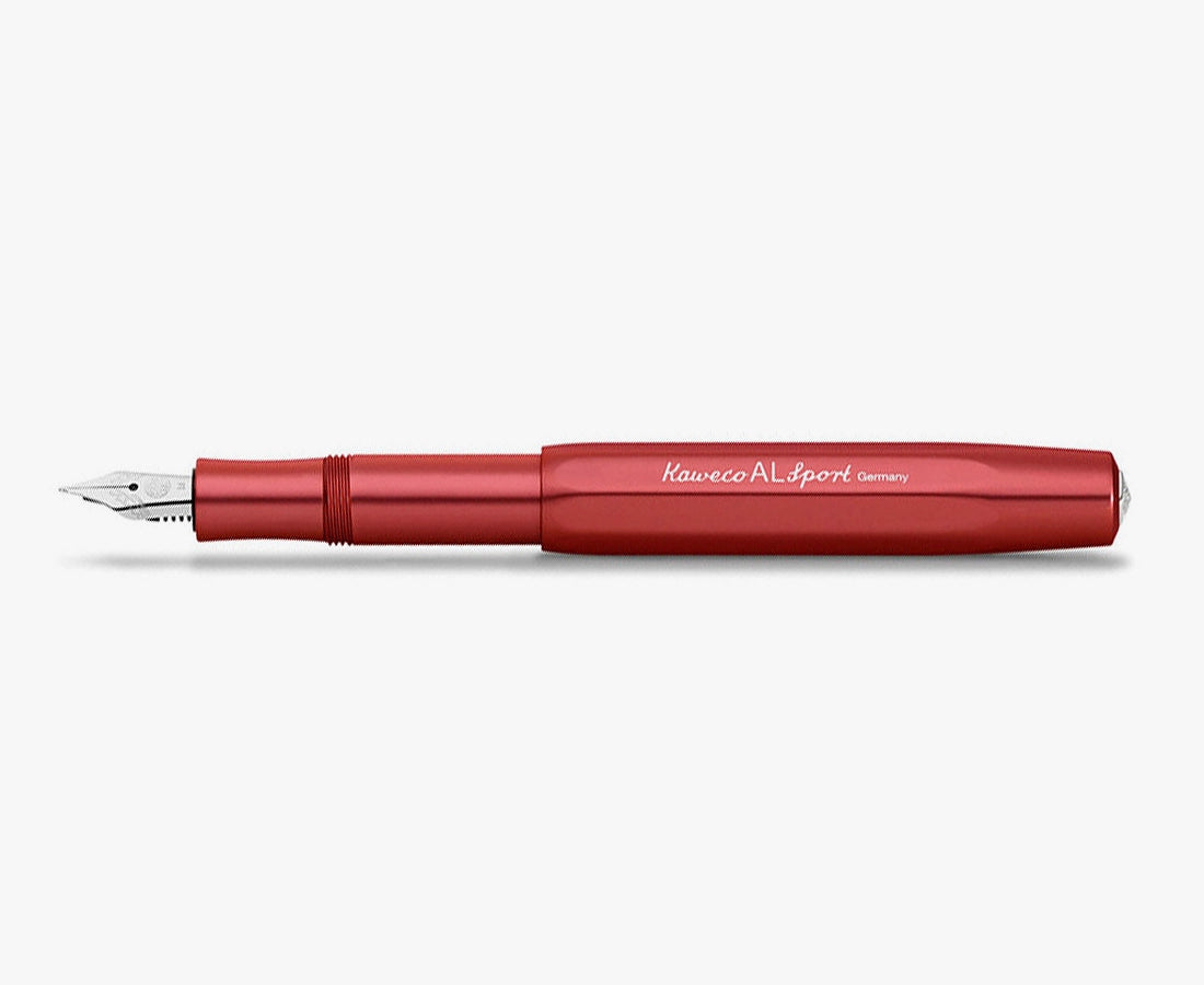 Kaweco AL Sport Fountain Pen Deep Red (Fine nib)