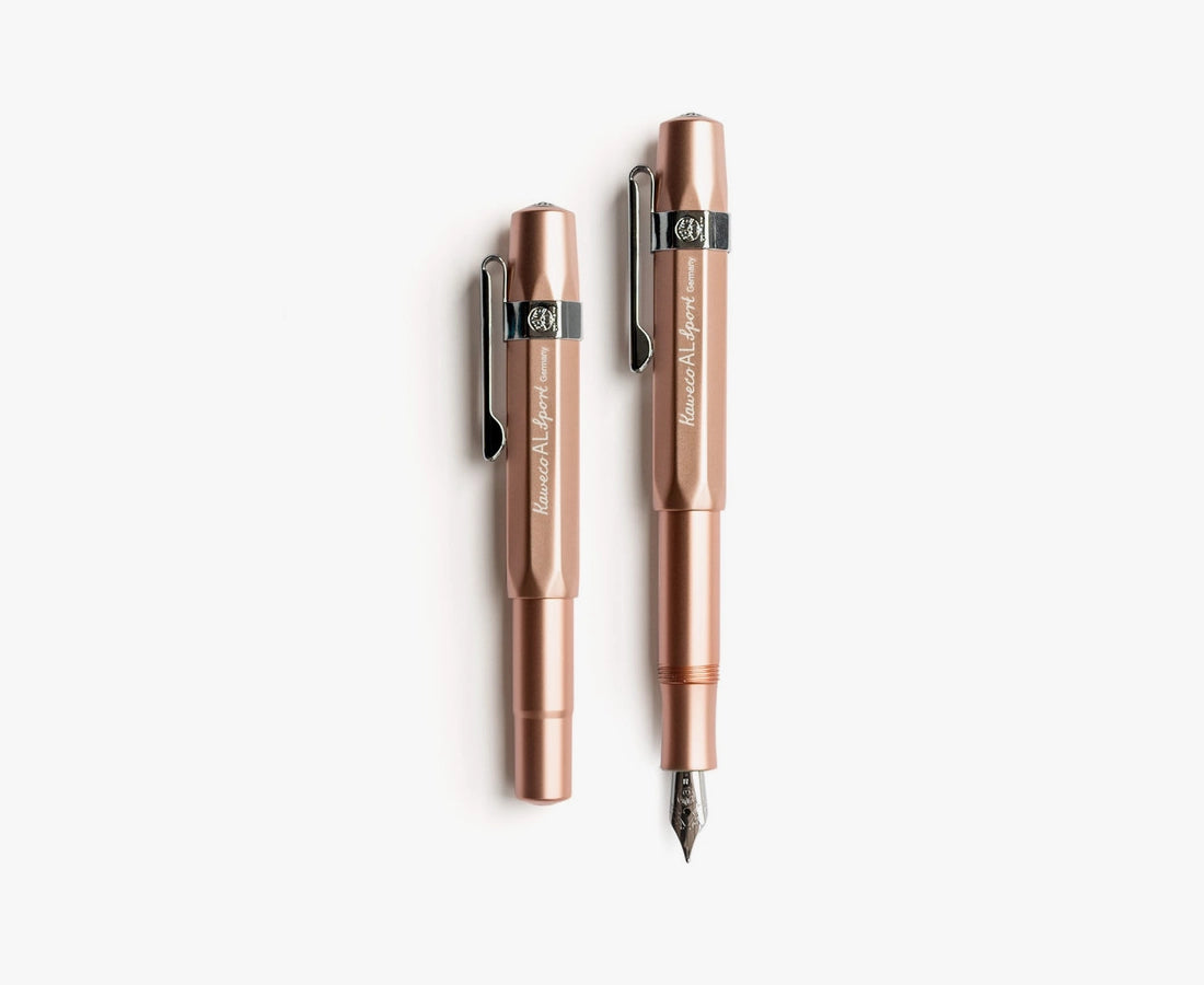Kaweco AL Sport Fountain Pen Rose Gold (Medium nib)