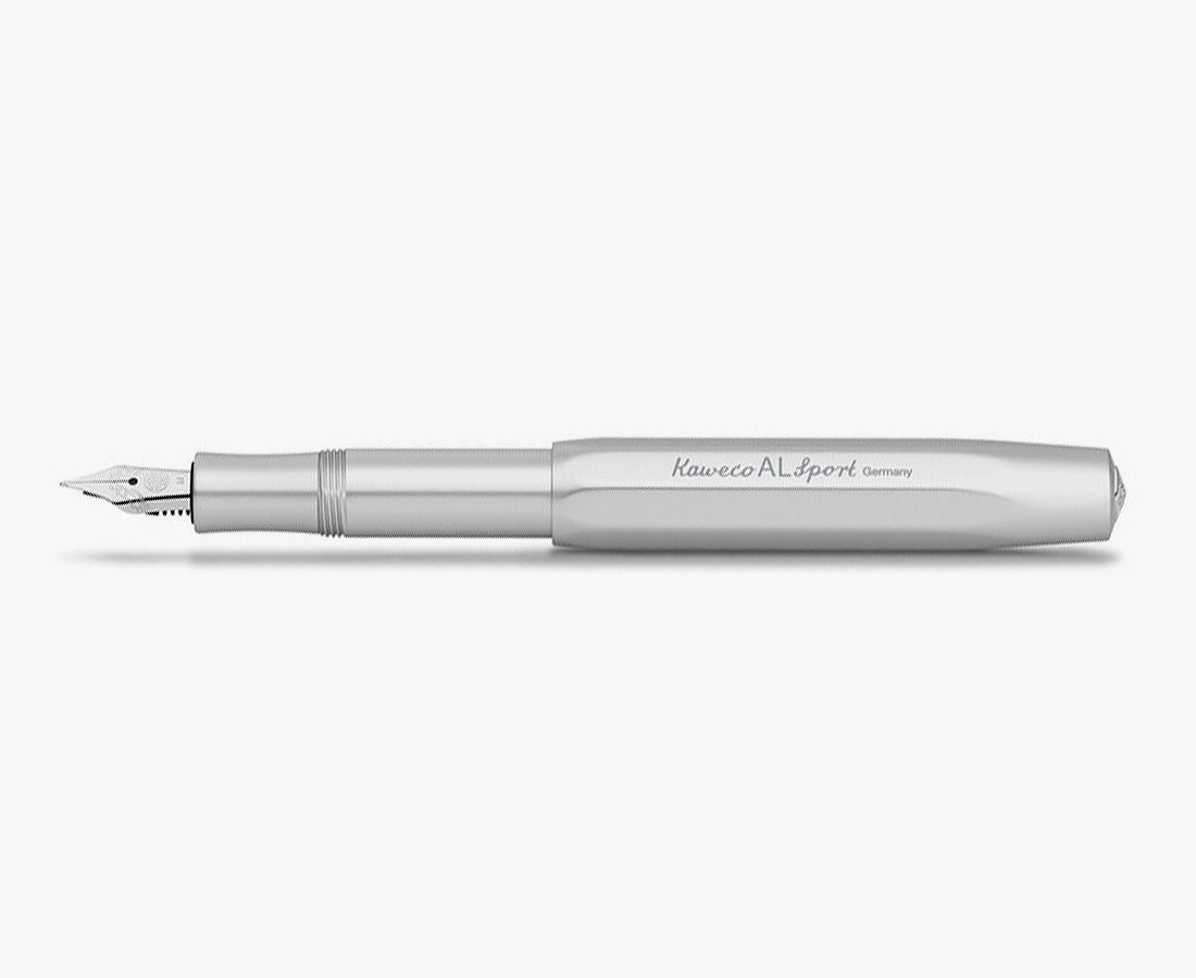 Kaweco AL Sport Fountain Pen Silver (Medium nib)