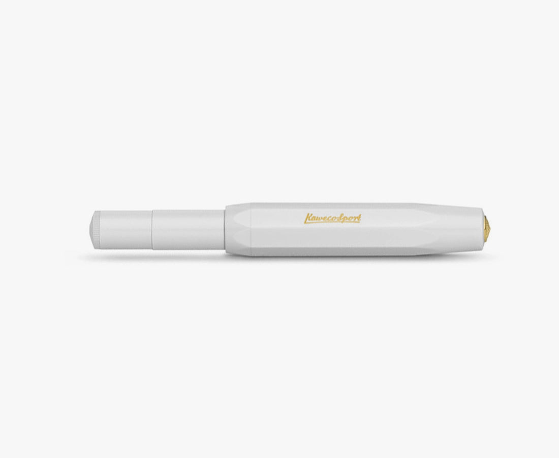 Kaweco Classic Sport Fountain Pen White (Fine nib)