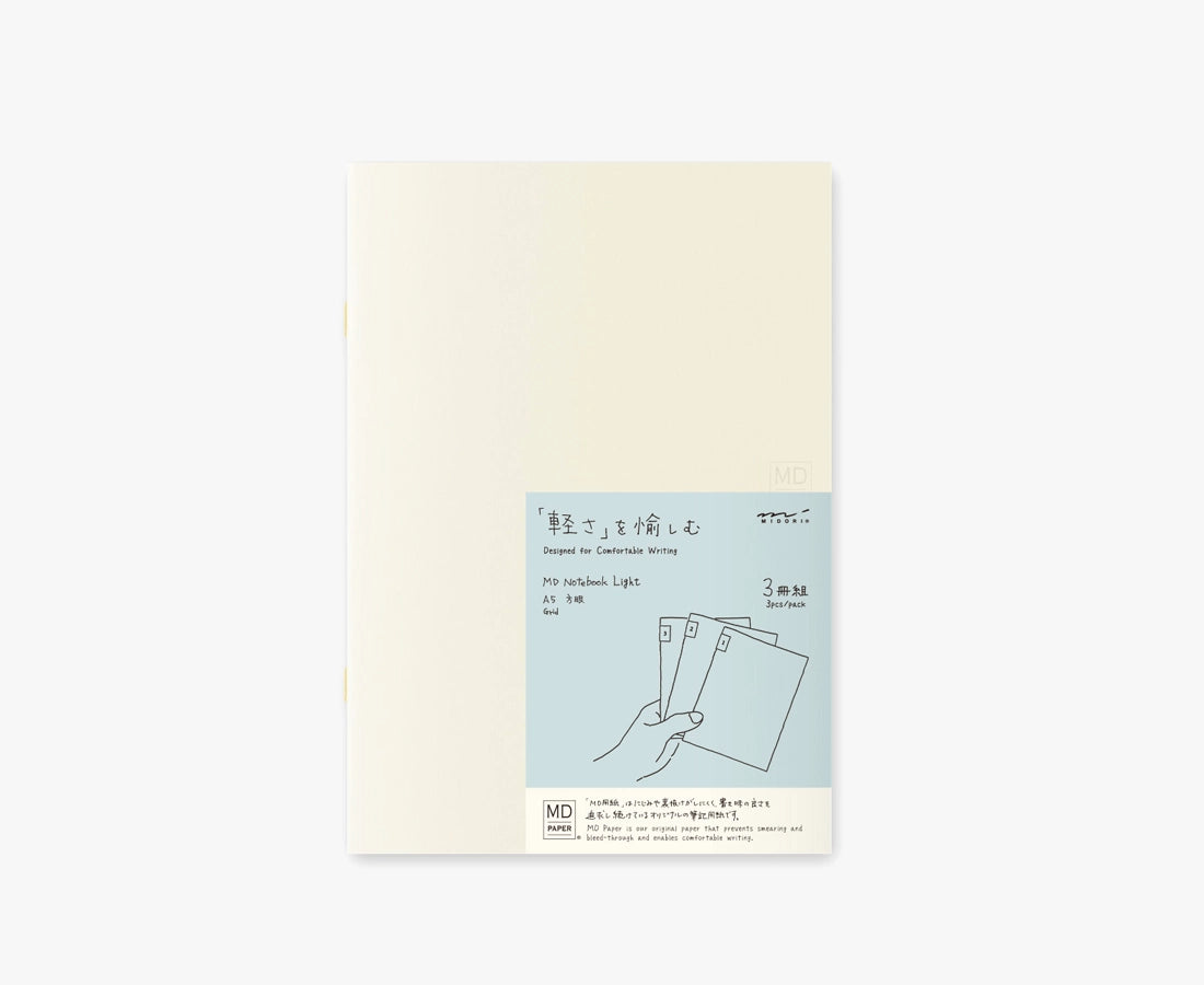 MD Notebook Light A5 Grid