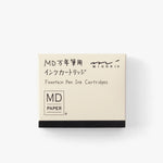 MD Fountain Pen Replacement Ink Cartridges Black