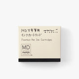 MD Fountain Pen Replacement Ink Cartridges Black