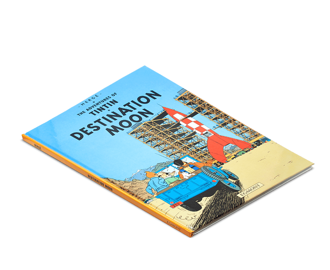 Moulinsart Tintin Hardcover The Adventures of Tintin: Destination Moon
