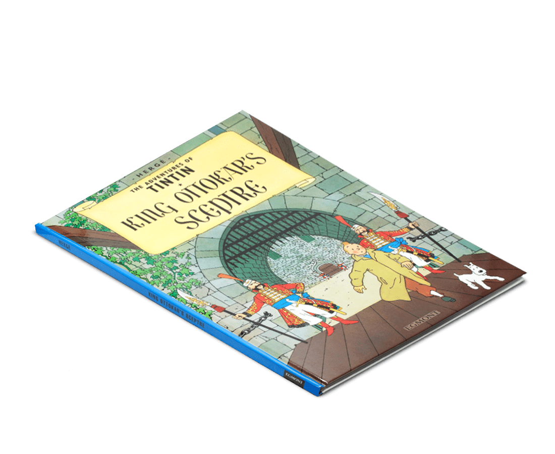 Moulinsart Tintin Hardcover The Adventures of Tintin: King Ottokar's Sceptre