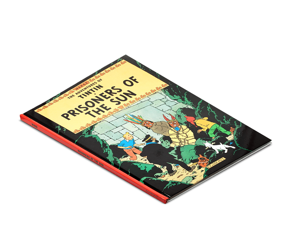 Moulinsart Tintin Hardcover The Adventures of Tintin: Prisoners of the Sun