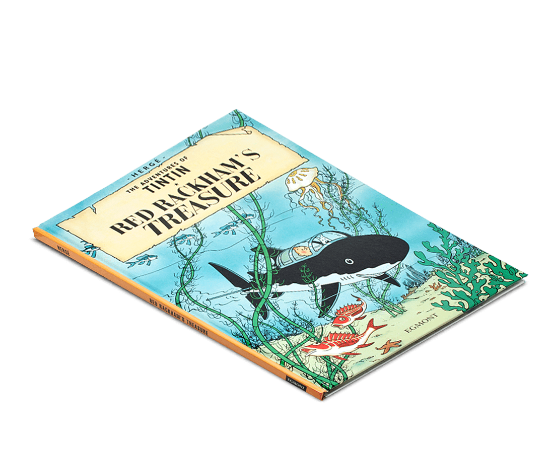 Moulinsart Tintin Hardcover The Adventures of Tintin: Red Rackham's Treasure