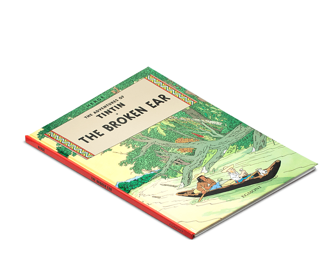 Moulinsart Tintin Hardcover The Adventures of Tintin: The Broken Ear