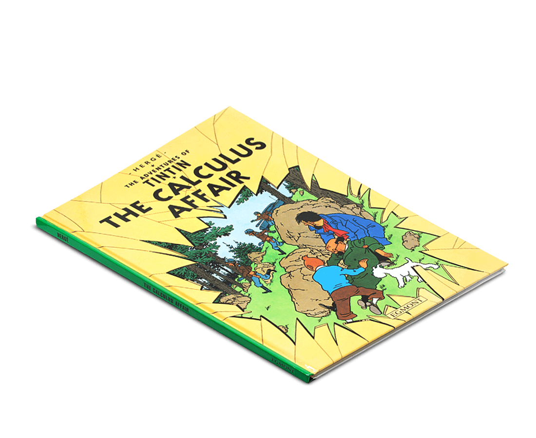 Moulinsart Tintin Hardcover The Adventures of Tintin: The Calculus Affair