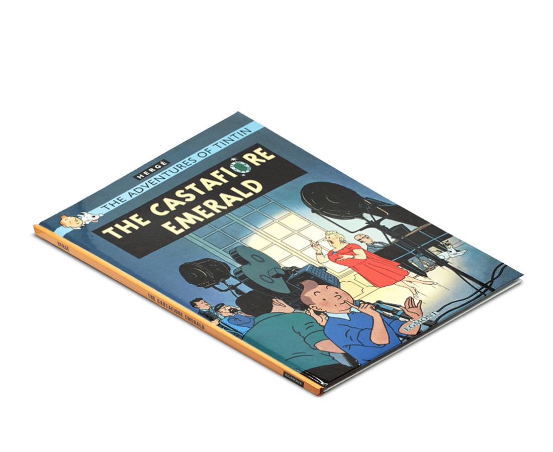 Moulinsart Tintin Hardcover The Adventures of Tintin: The Castafiore Emerald