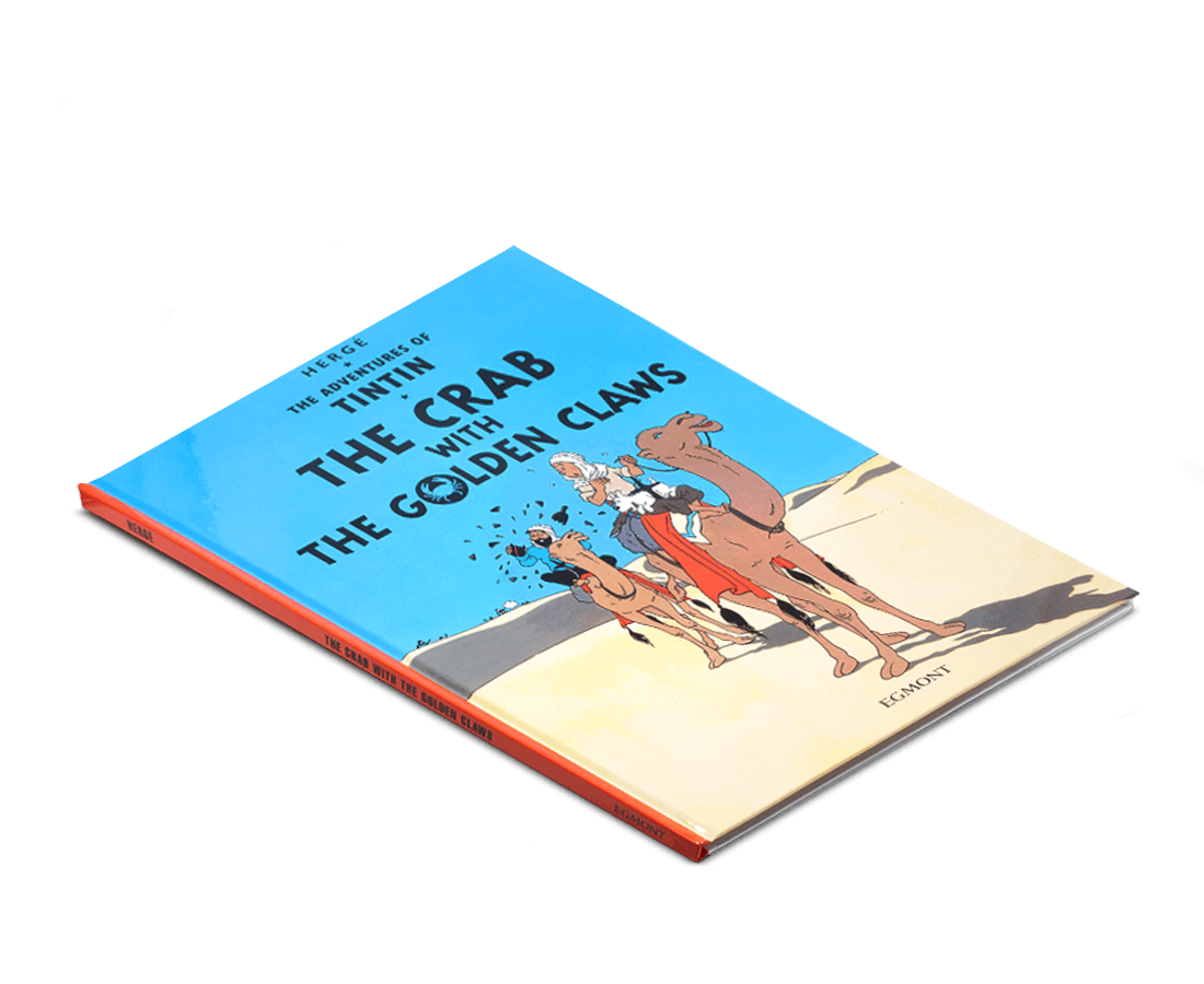 Moulinsart Tintin Hardcover The Adventures of Tintin: The Crab with the Golden Claws
